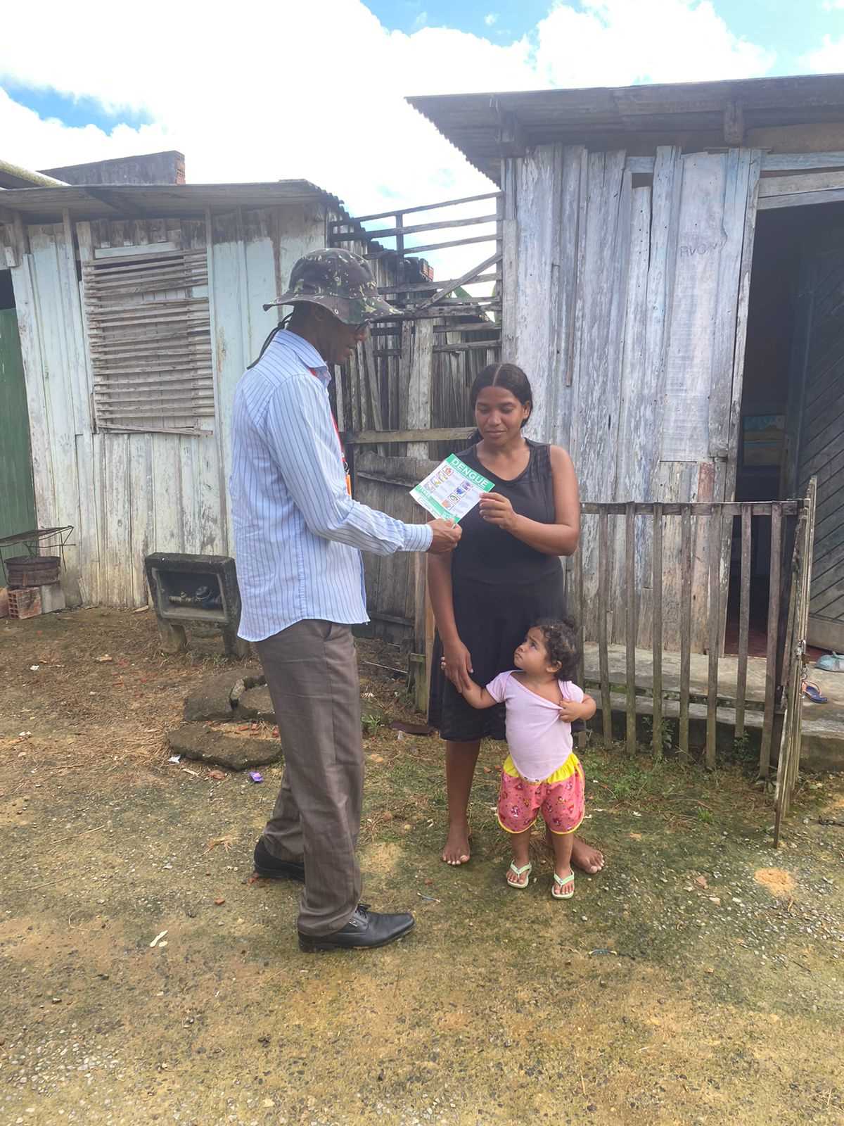 Camacã: Equipe de Endemias realiza trabalho de orientação e prevenção contra a Dengue